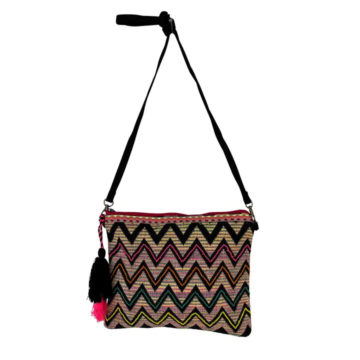 Zig Zag Cross Body